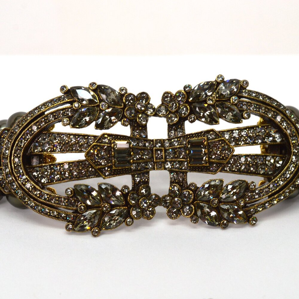 Heidi Daus Triple Strand Offset Statement Enhance… - image 4